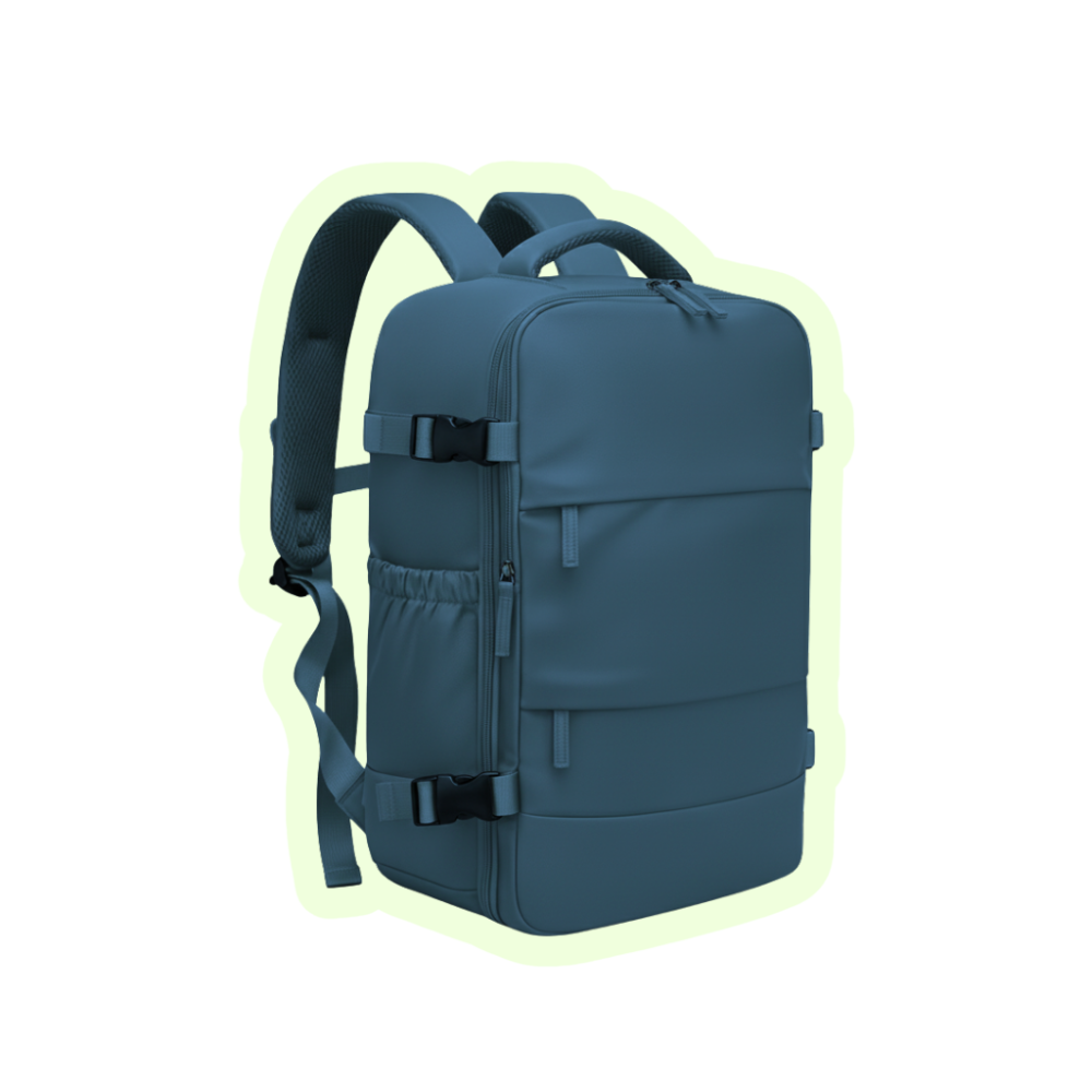 FlexPackr™ – Smart Compression Travel Backpack (Cabin Approved)