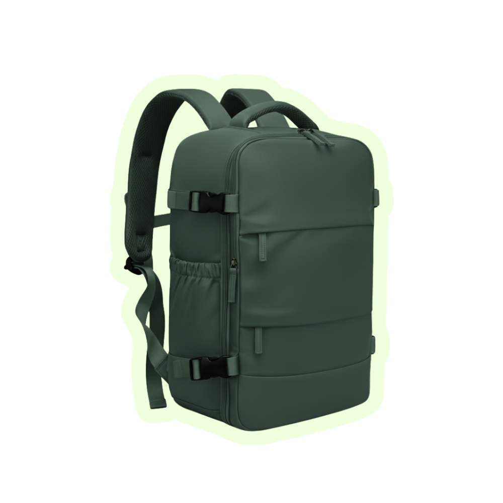 FlexPackr™ – Smart Compression Travel Backpack (Cabin Approved)