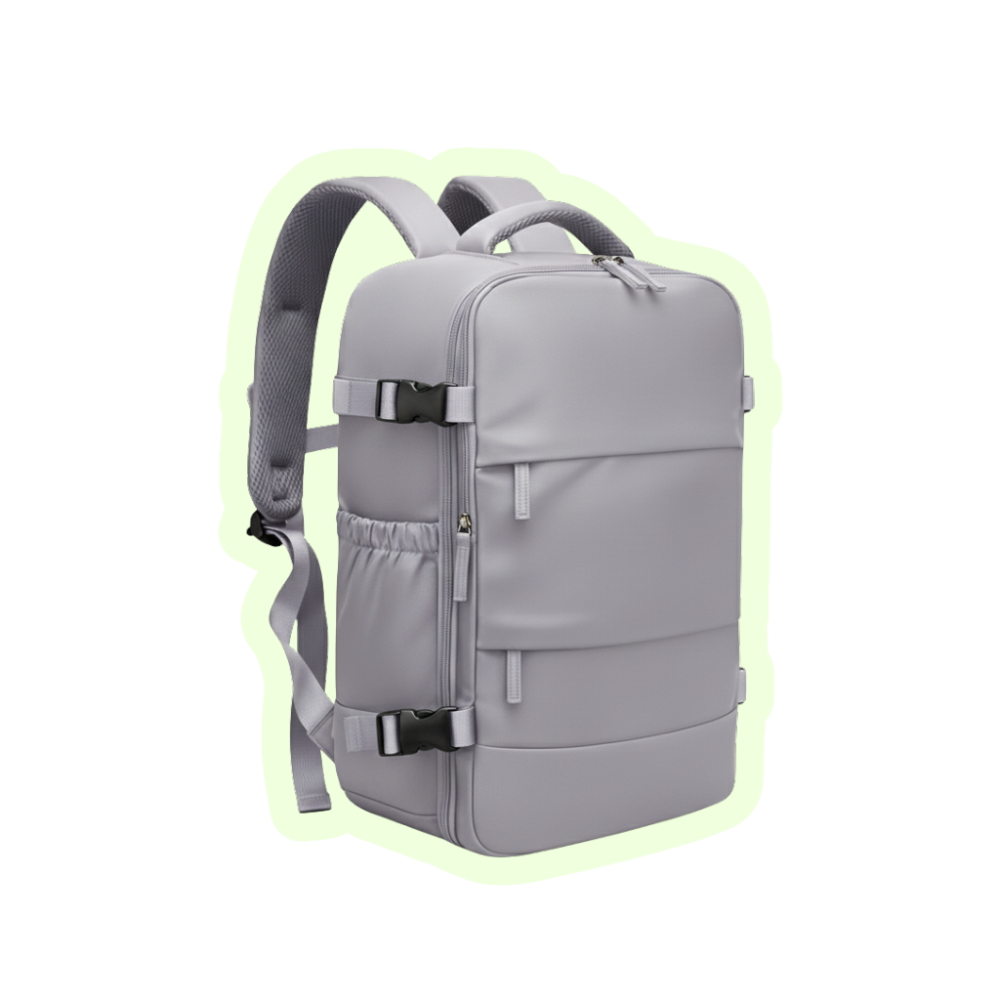 FlexPackr™ – Smart Compression Travel Backpack (Cabin Approved)