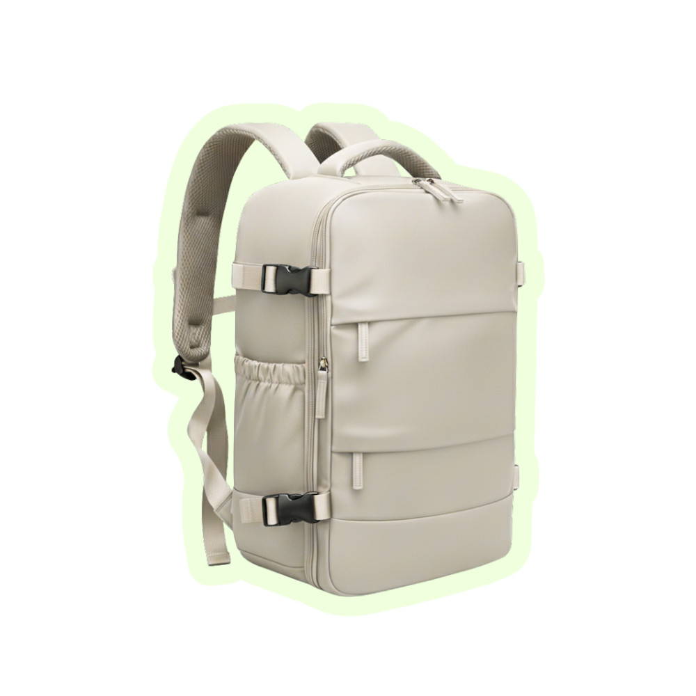FlexPackr™ – Smart Compression Travel Backpack (Cabin Approved)
