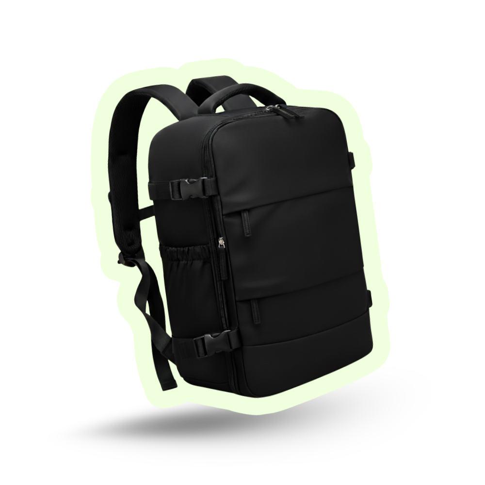 FlexPackr™ – Smart Compression Travel Backpack (Cabin Approved)