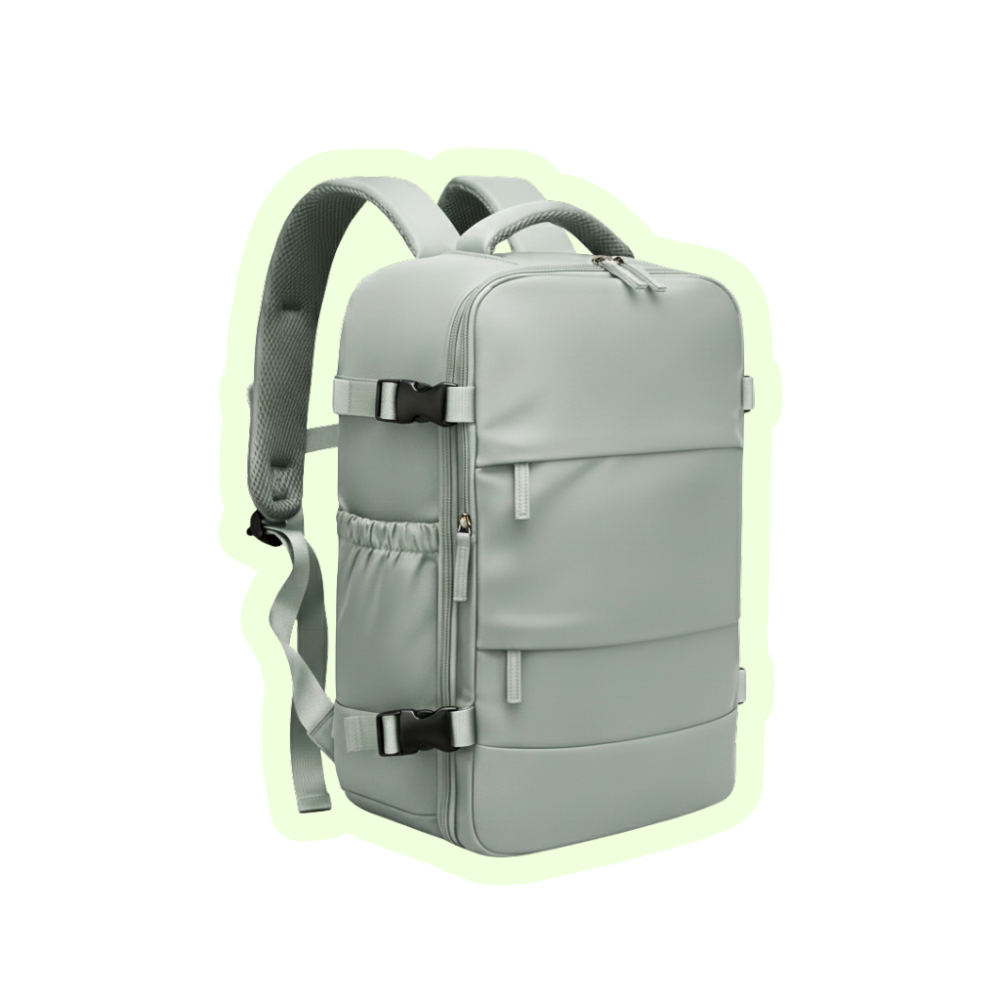 FlexPackr™ – Smart Compression Travel Backpack (Cabin Approved)